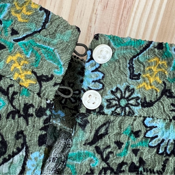 Loft green floral print - Picture 4 of 4
